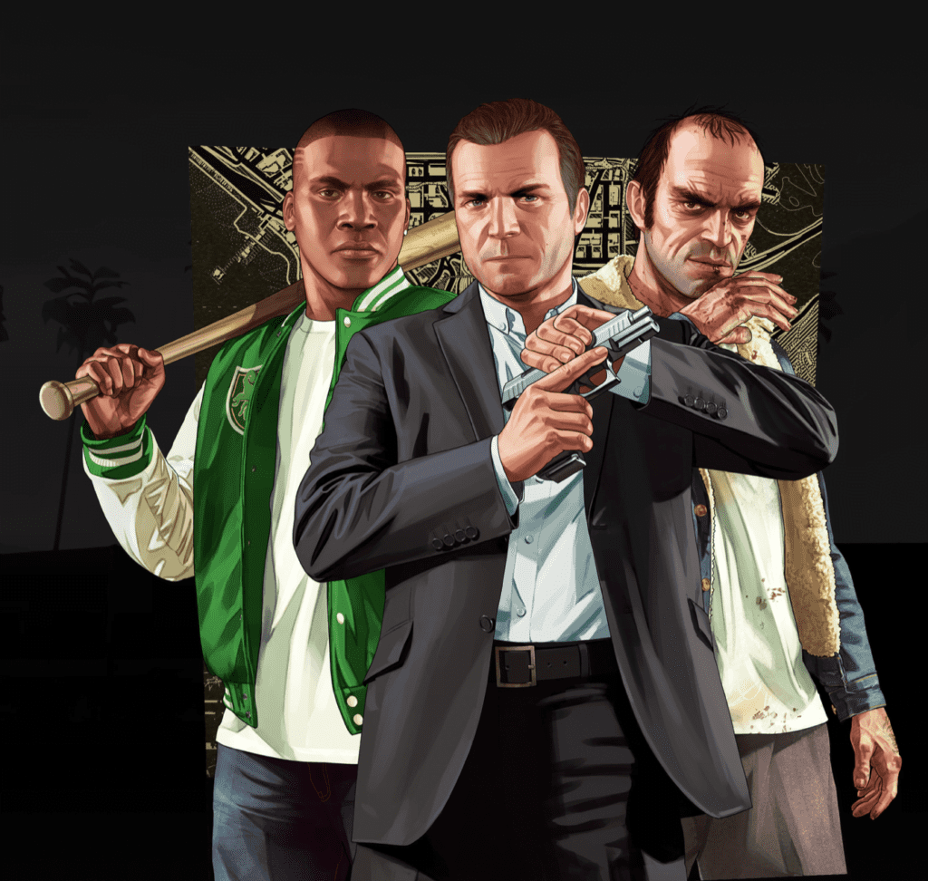 Trevor, Franklin & Michael.