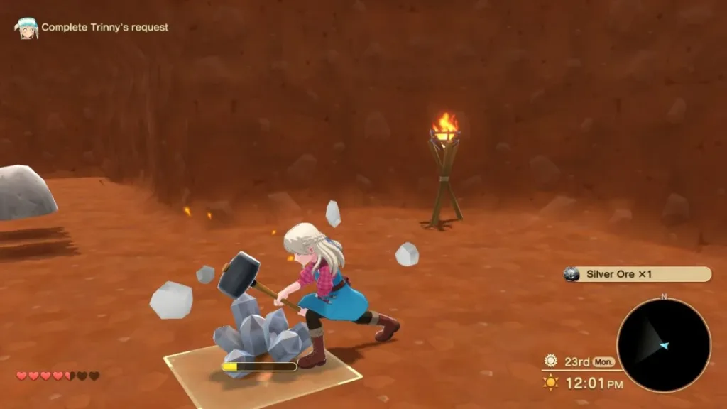 Silver Ore in Harvest Moon
