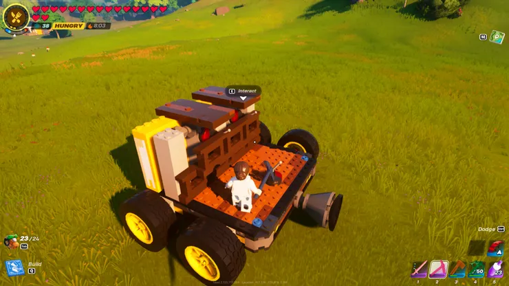 Crafting a Lego Fortnite Car