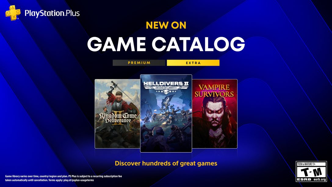 PS Plus Extra Premium Members Gain 10 New Games in August Refresh